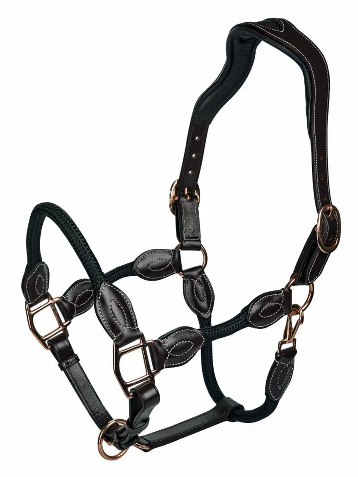 Henri de Rivel Leather Rope Hybrid Halter