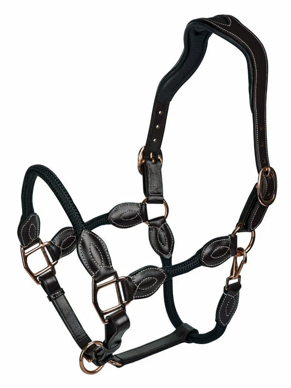 Henri de Rivel Leather Rope Hybrid Halter