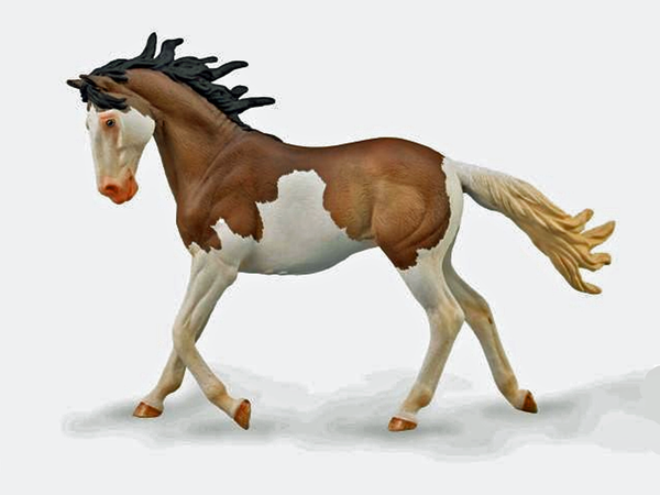 CollectA - Mustang Mare - Bay Splash Overo