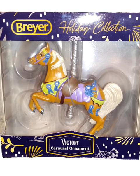 Breyer Horses 2025 Holiday Ornament - Carousel Ornament - "Victory"