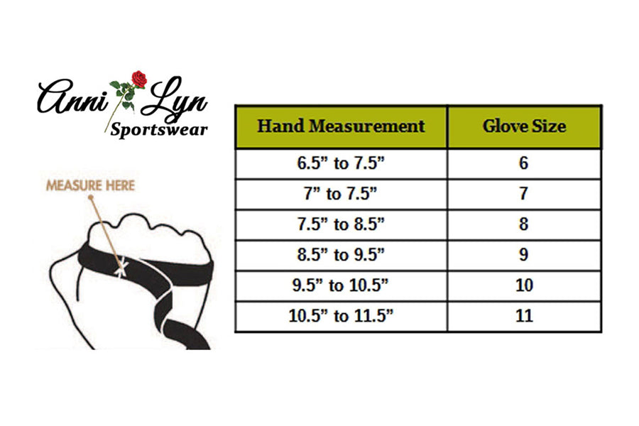 Anni Lyn Sportswear Women's Flexfit Pro Leather Glove