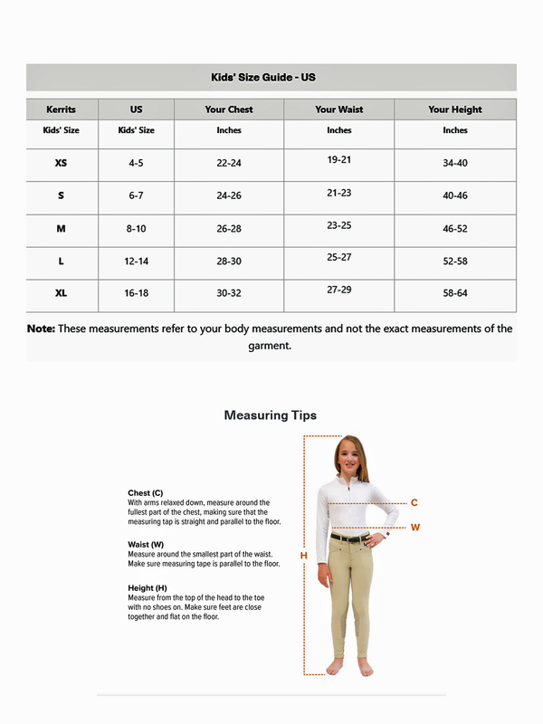 Kerrits Kids First Level Quarter Zip Fleece Top - Prints