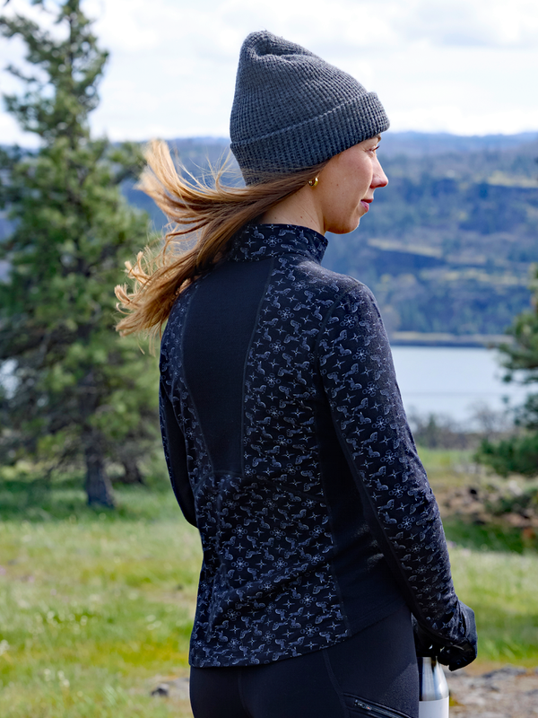 Kerrits Women's Stable Temp Merino Wool Quarter Zip Top