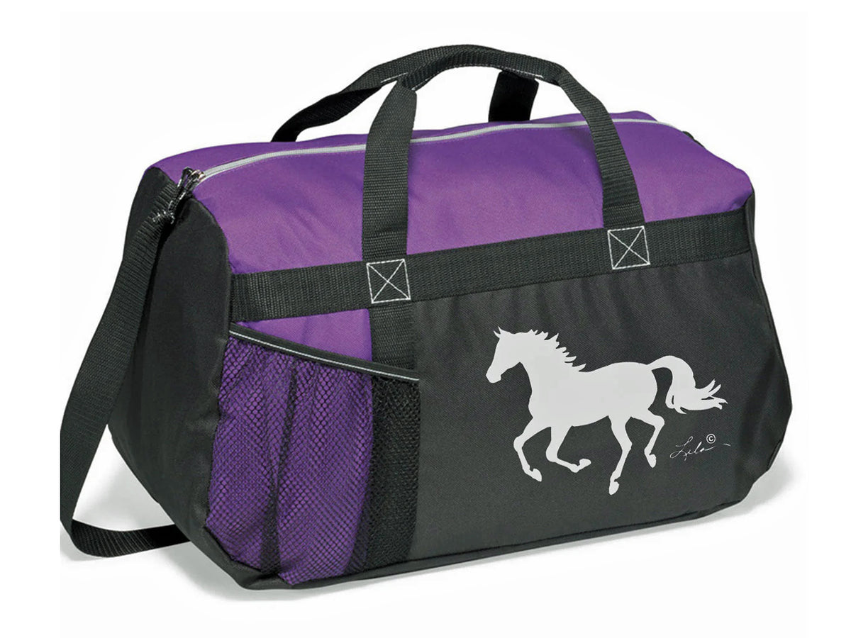 AWST International “Lila” Galloping Horse Duffle Bag