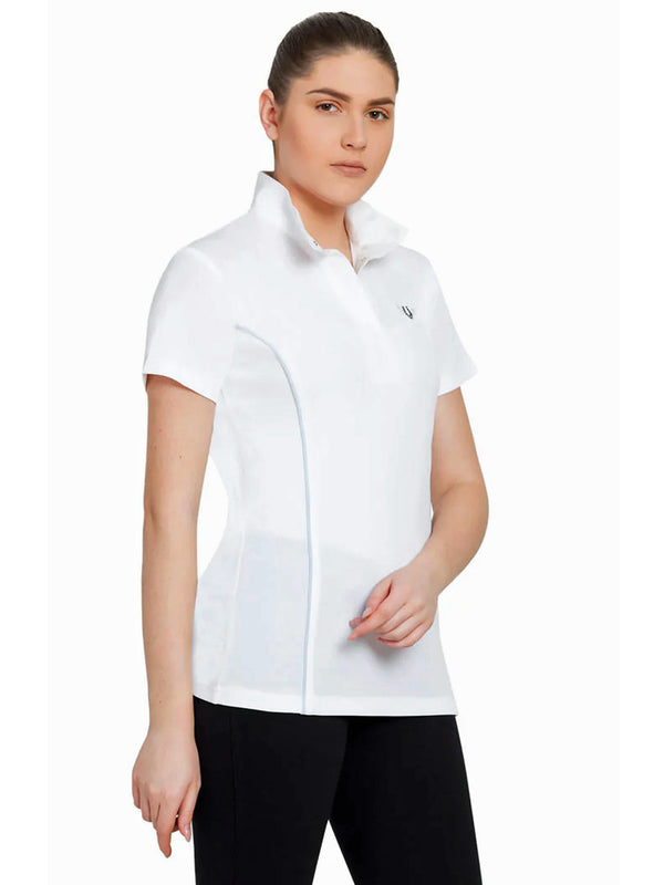 TuffRider Ladies Kirby Kwik Dry Short Sleeve Show Shirt
