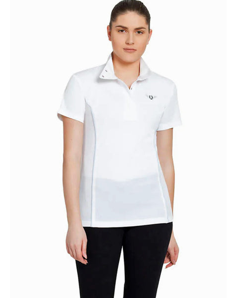 TuffRider Ladies Kirby Kwik Dry Short Sleeve Show Shirt
