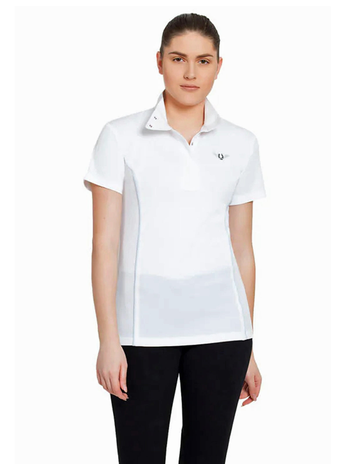 TuffRider Ladies Kirby Kwik Dry Short Sleeve Show Shirt