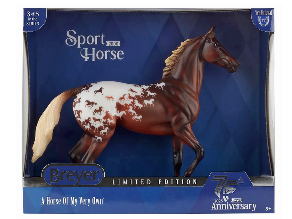 Breyer Horses - Sport Horse Lonesome Glory - 75th Anniversary