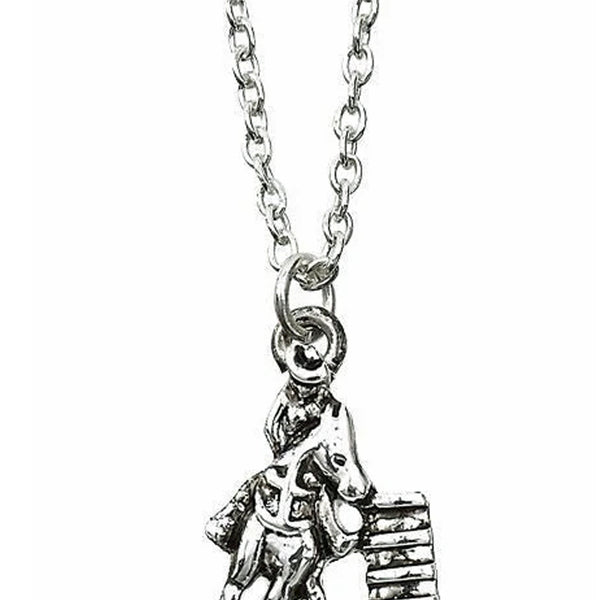 AWST International Barrel Racer Necklace w/Colorful Cowboy Hat Gift Box