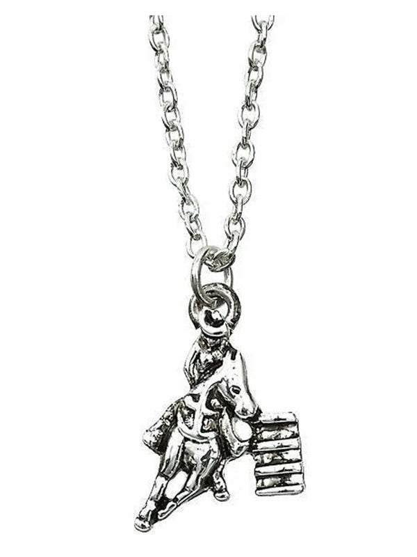 AWST International Barrel Racer Necklace w/Colorful Cowboy Hat Gift Box