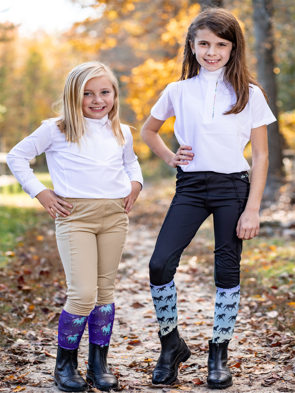 Anni Lyn Sportswear Kid's Printed Boot Socks- One Size - Closeout Item!