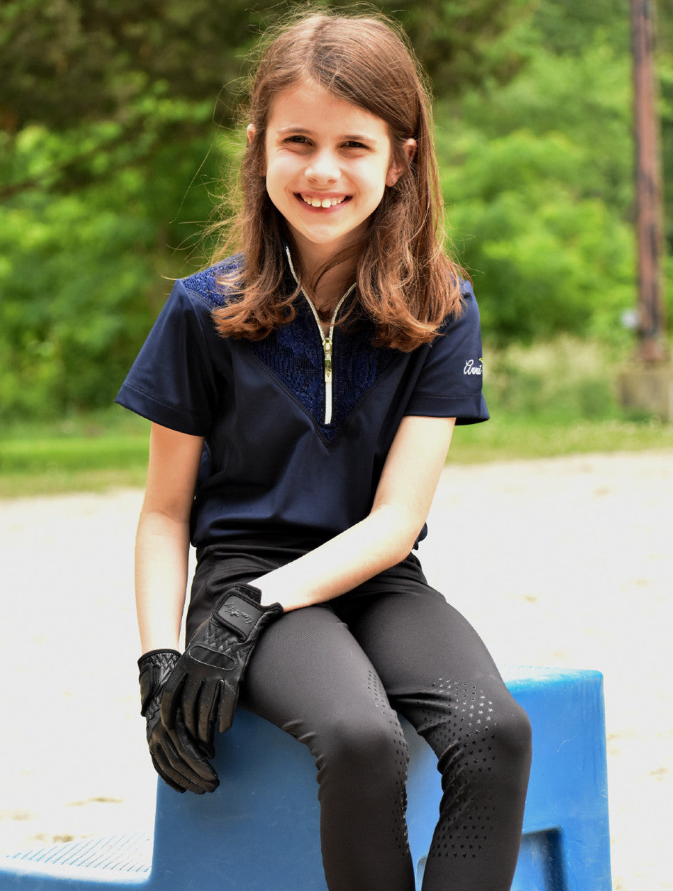Anni Lyn Sportswear Kid's Elegance Short Sleeve Shirt - Lifestyle