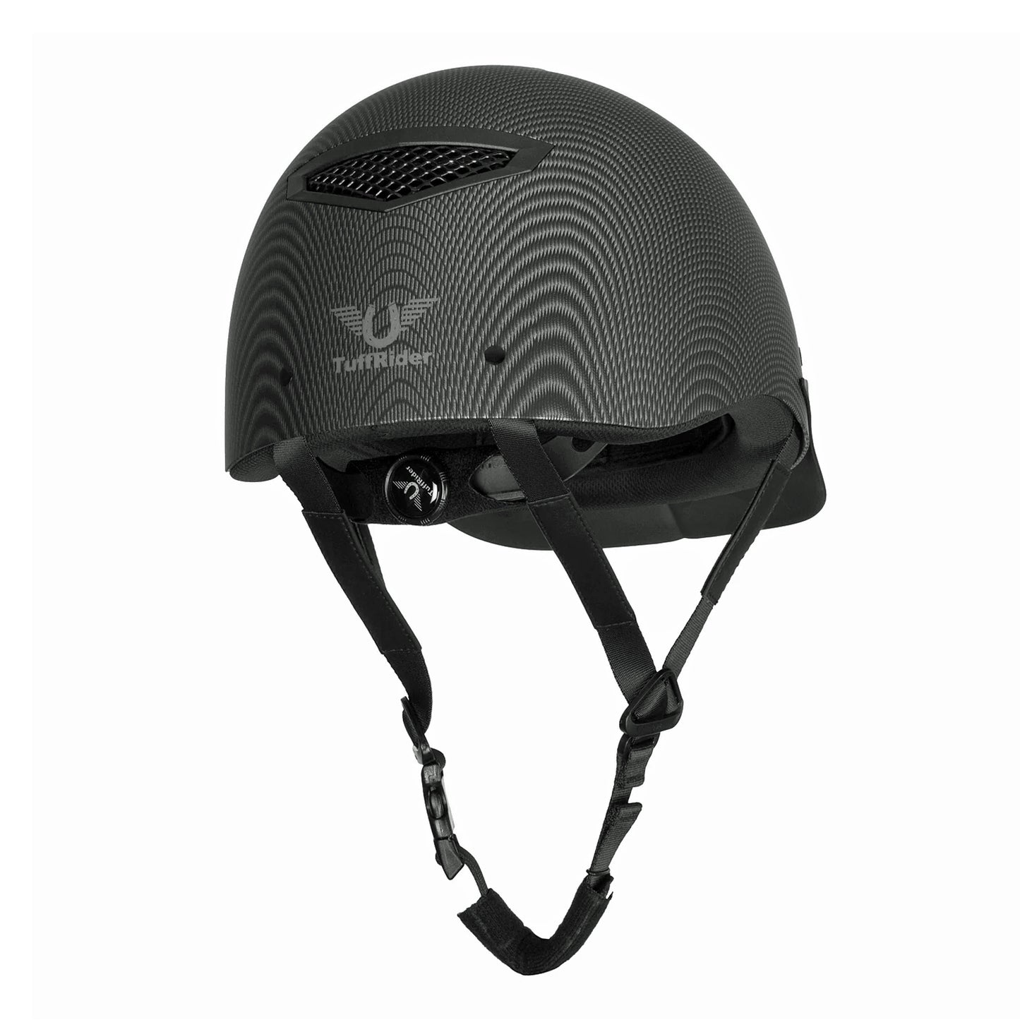 TuffRider Starter Carbon Fiber Print Helmet