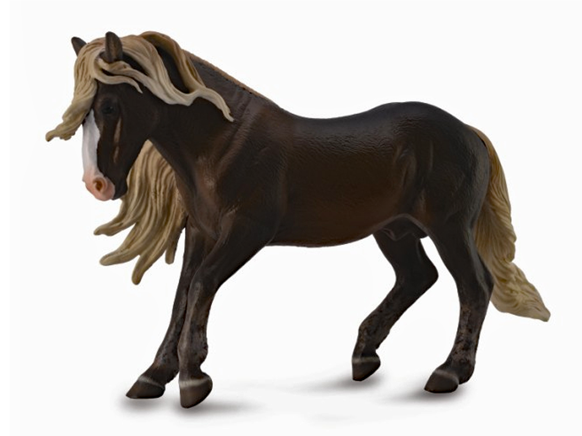 CollectA Black Forest Horse Stallion