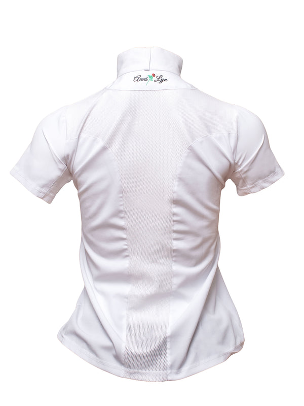 Anni Lyn Sportswear Women's Short Sleeve Ventilated Show Shirt
