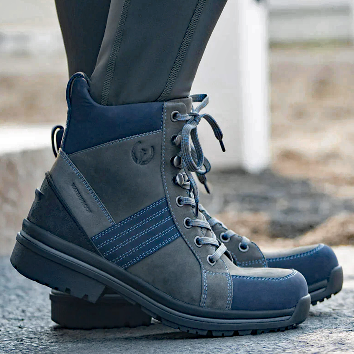 Kerrits Women's Trail Blazer Lace Up Waterproof Barn Boot