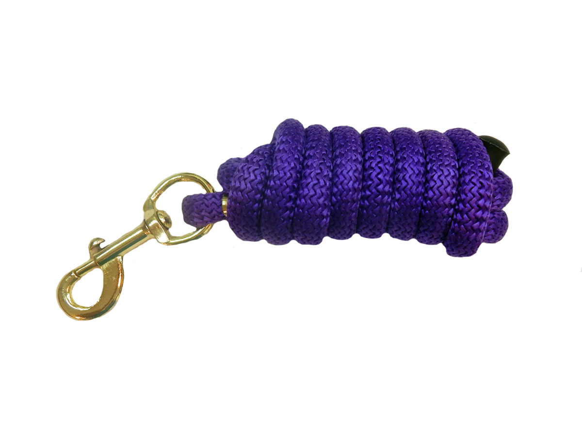 Anni Lyn Sportswear Solid Color Poly Lead Rope w/ Snap