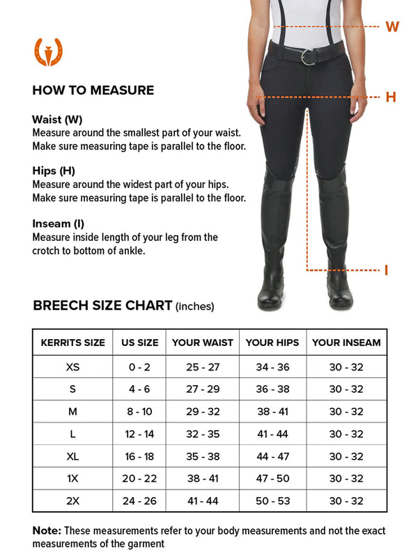 Kerrits Women's Crossover II Knee Patch Breech