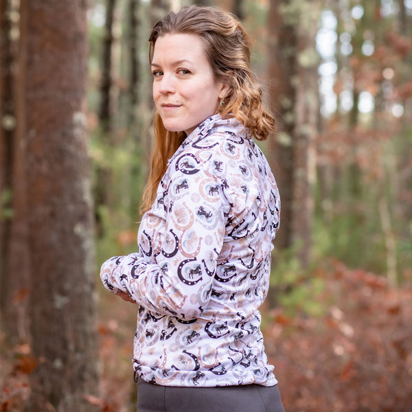 Anni Lyn Sportswear Women's Ventilated Long Sleeve Sun Shirt
