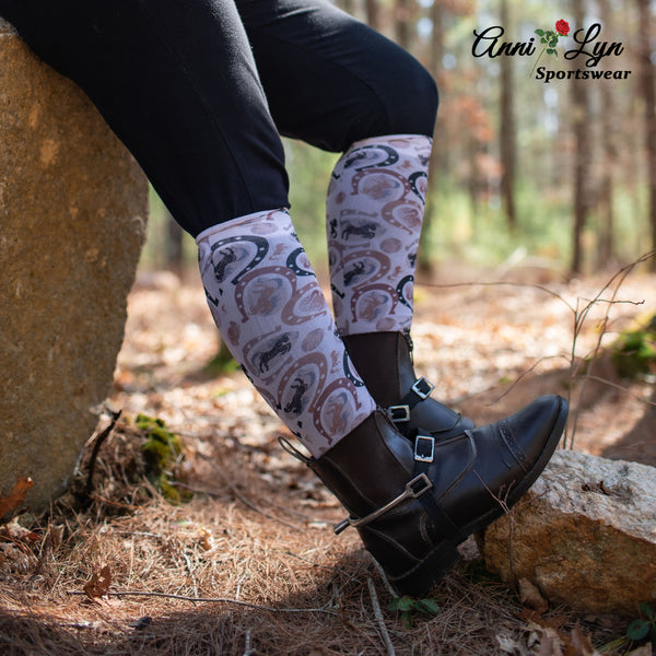 Anni Lyn Sportswear Women's Boot Socks - One Size - Closeout Item!