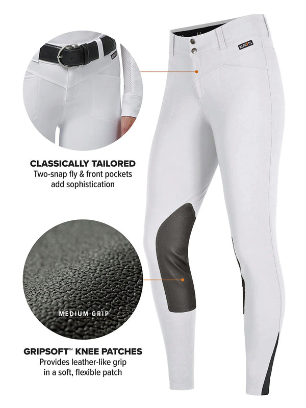Kerrits Women's Crossover II Knee Patch Breech