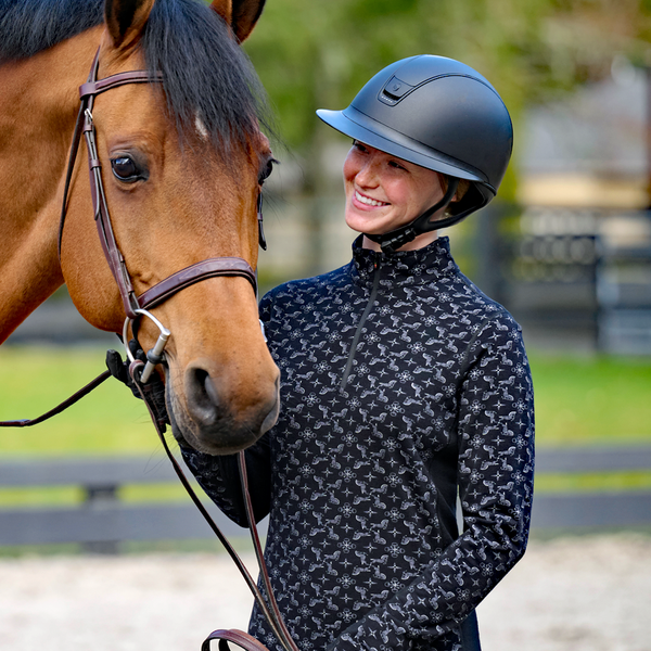 Kerrits Women's Stable Temp Merino Wool Quarter Zip Top