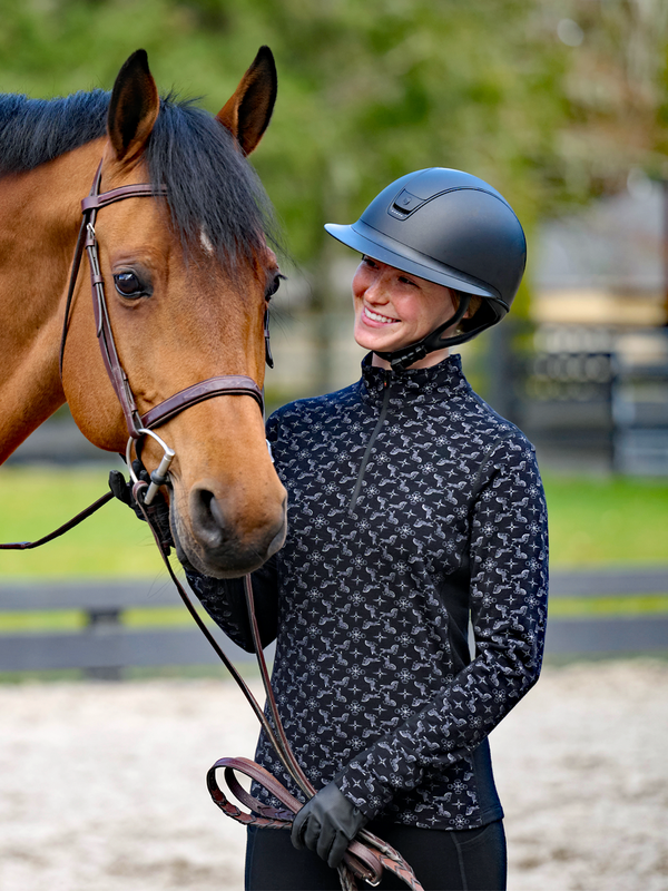 Kerrits Women's Stable Temp Merino Wool Quarter Zip Top