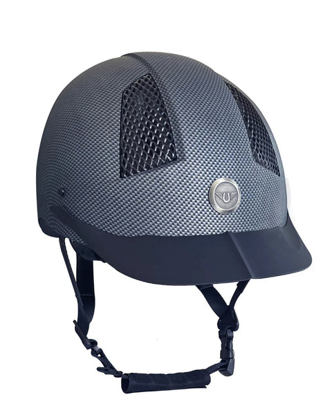 TuffRider Starter Carbon Fiber Print Helmet