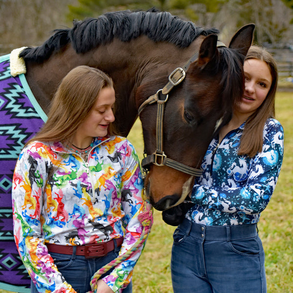 Anni Lyn Sportswear Women's ProAire Printed L/S Shirt - Combo