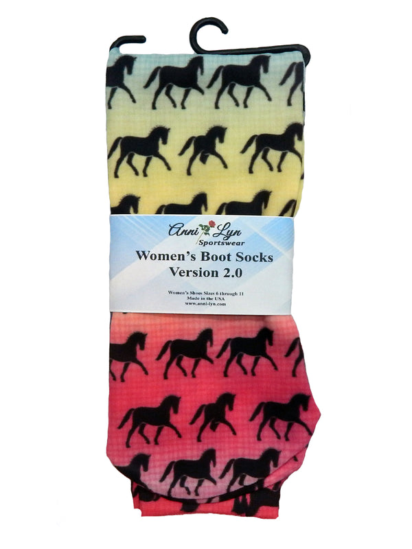 Anni Lyn Sportswear Women's Boot Socks - Version 2.0 - Closeout!