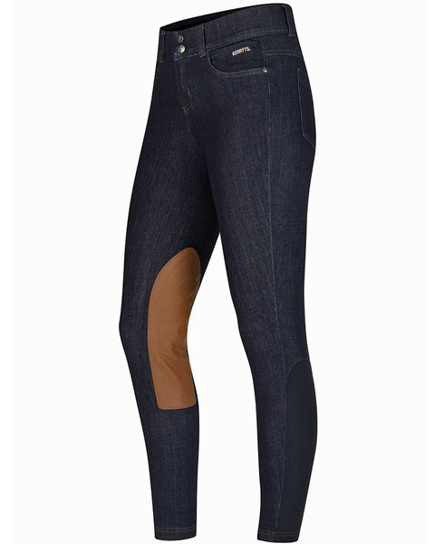 Kerrits Stretch Denim Knee Patch Riding Breech