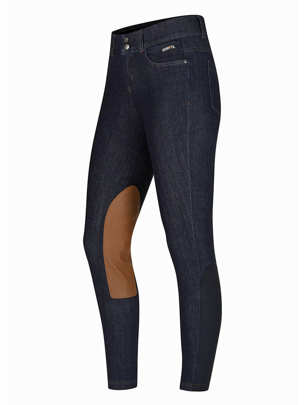 Kerrits Stretch Denim Knee Patch Riding Breech