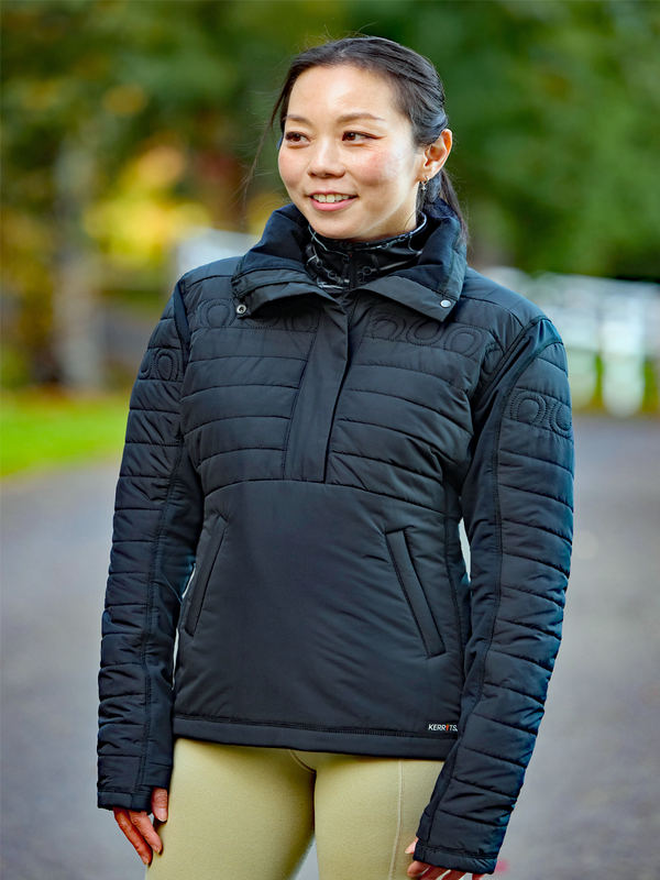 Kerrits Women's Hoofprint Quilted Pullover Jacket