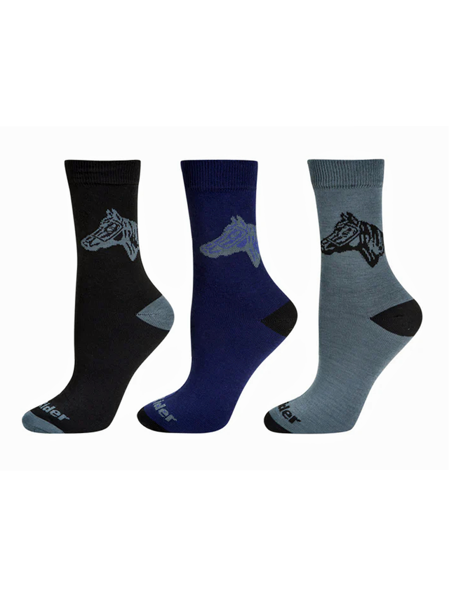 TuffRider Ladies Starter Socks - 3 Pack