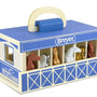 Breyer Horses - Breyer Farms Wood Carry Stable Playset