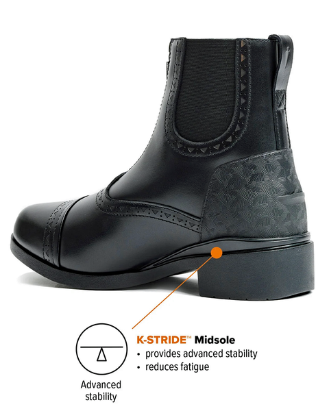 Kerrits Women's Essence Waterproof Paddock Boot - Black