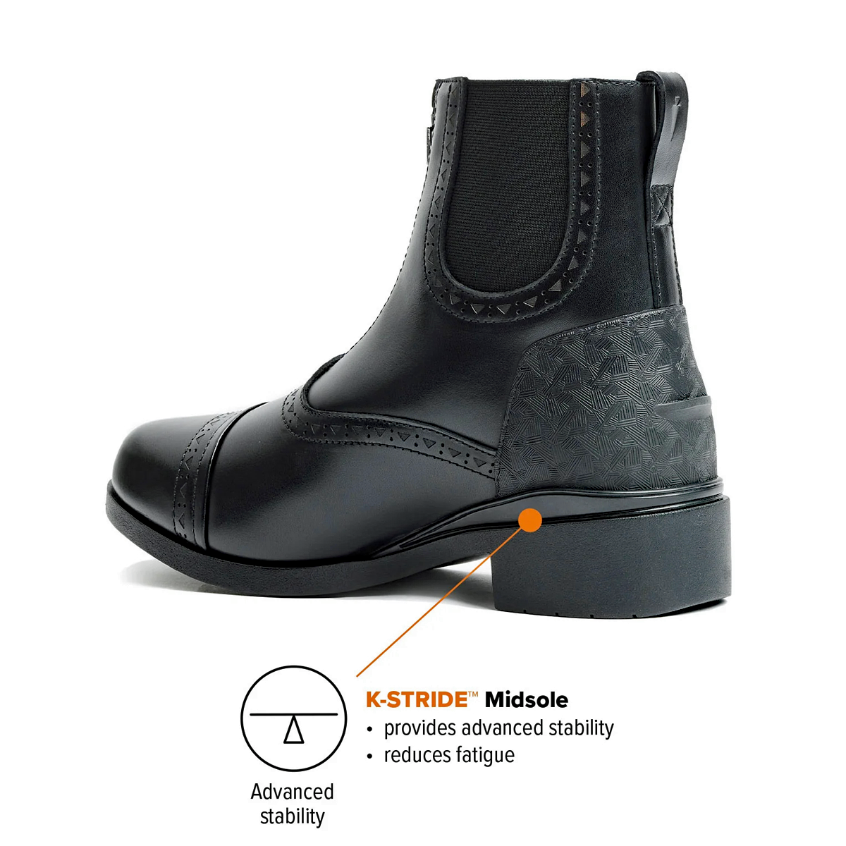 Kerrits Women's Essence Waterproof Paddock Boot - Black