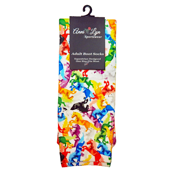 Anni Lyn Sportswear Women's Boot Socks - One Size