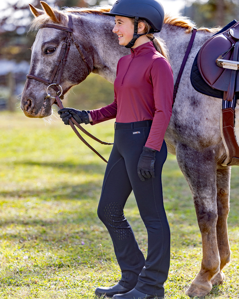Kerrits Kids CoolCore Silicone Knee Patch Bootcut