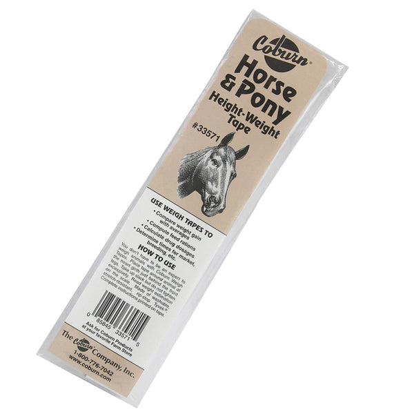 Coburn Horse & Pony Weight Tape